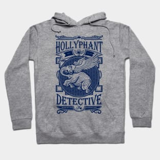 Hollyphant Detective - blue Hoodie